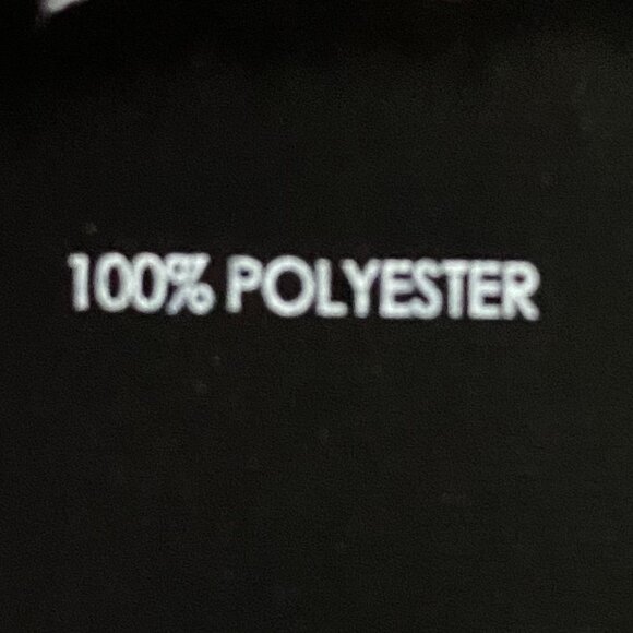 Torrid long sleeve black blouse w/peach, white & pink flowers, size 1X - Picture 9 of 10